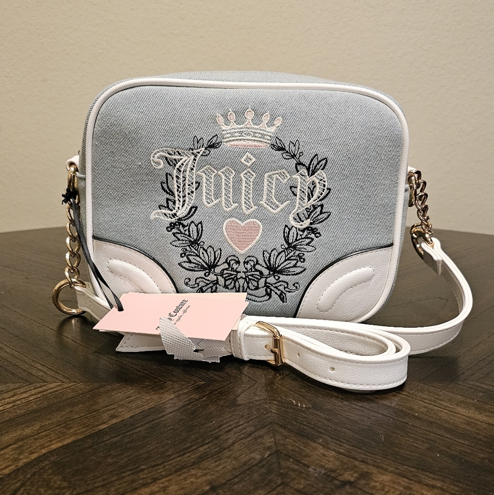 Juicy Couture Denim Crossbody Bag